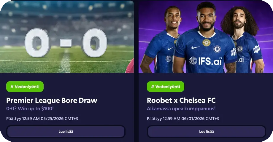 Bonus ilman Roobet koodi