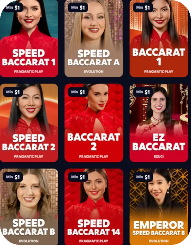 live baccarat
