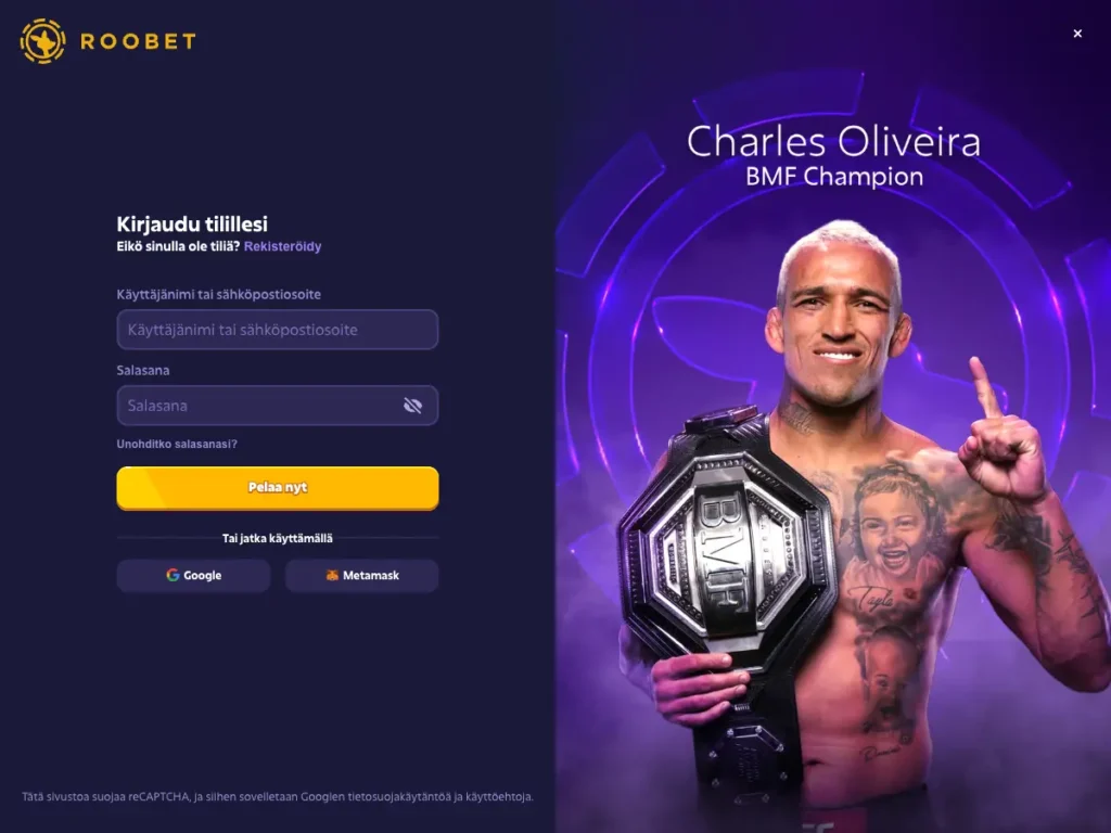 Roobet Login